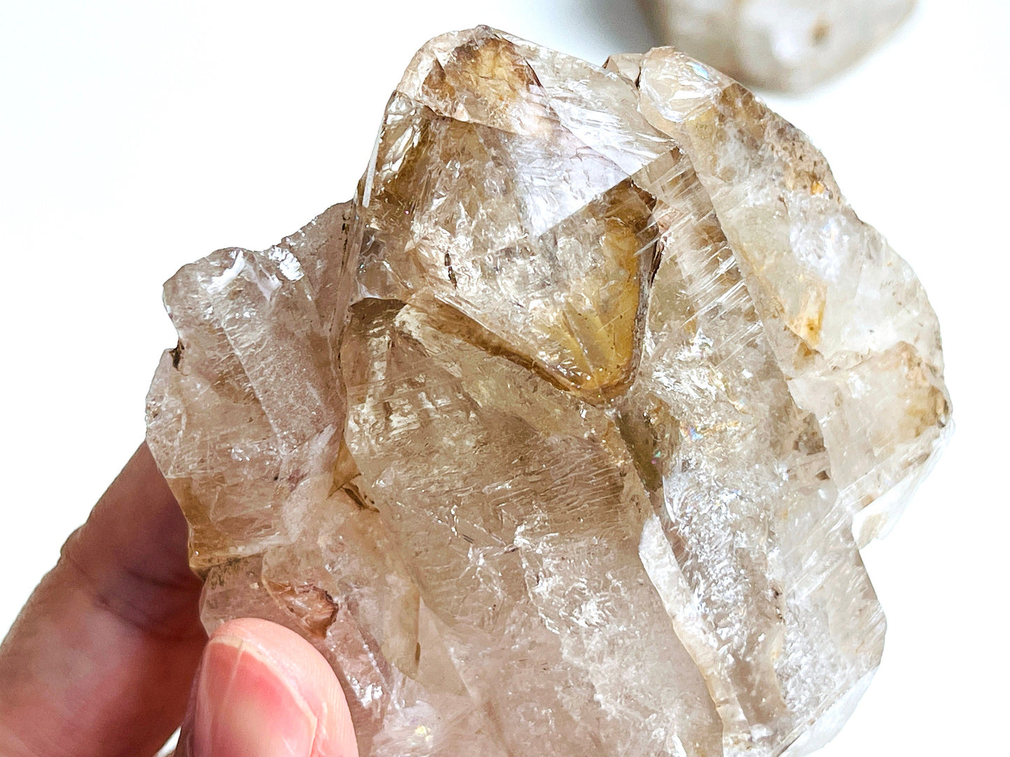 Rare Mexico Fenster diamond Quartz Specimen