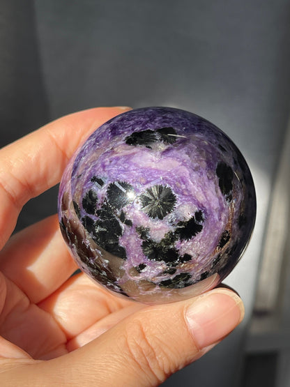 Charoite Sphere