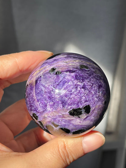 Charoite Sphere