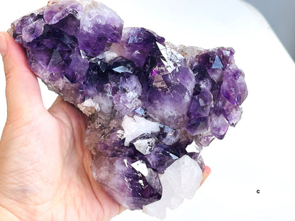 Unique Amethyst Flower Mineral Specimen, Amethyst Flower, Special Amethyst Flower Specimen, Amethyst Mineral Specimen,