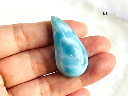 Larimar Cabochon, AAA Grade Natural Larimar Cabochon, Larimar Crystal, Larimar Stone,High Quality Larimar, Crystal Gift -5