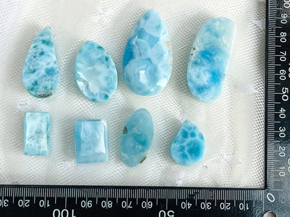 Larimar Cabochon, AAA Grade Natural Larimar Cabochon, Larimar Crystal, Larimar Stone,High Quality Larimar, Crystal Gift -5