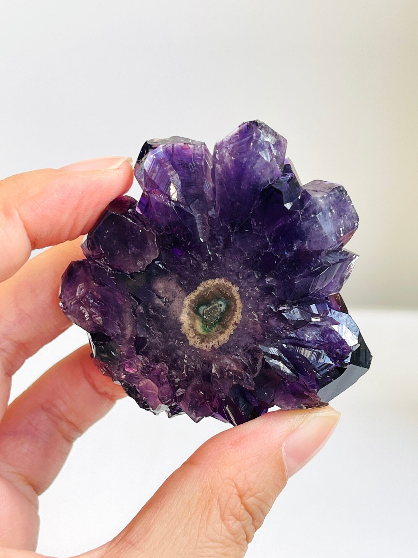 Extraordinary Amethyst Stalactite Rosette