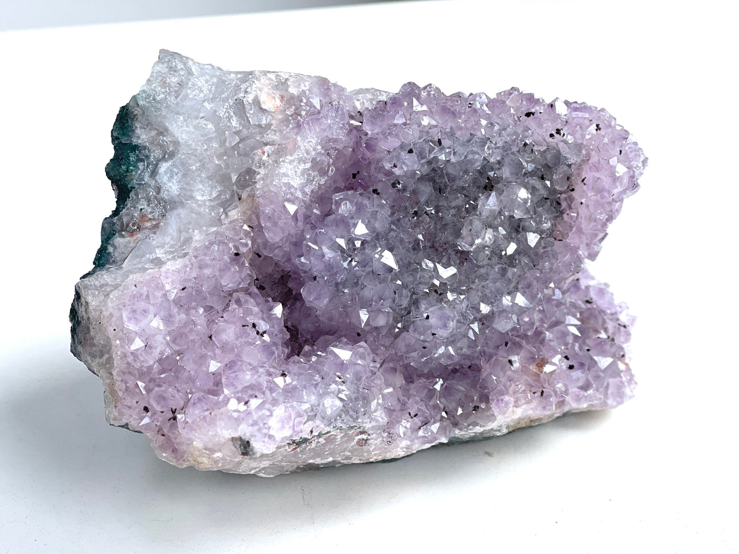 Unique Amethyst Flower Mineral Specimen,  1.6kg Amethyst Flower, Special Amethyst Flower Specimen, Amethyst Mineral Specimen