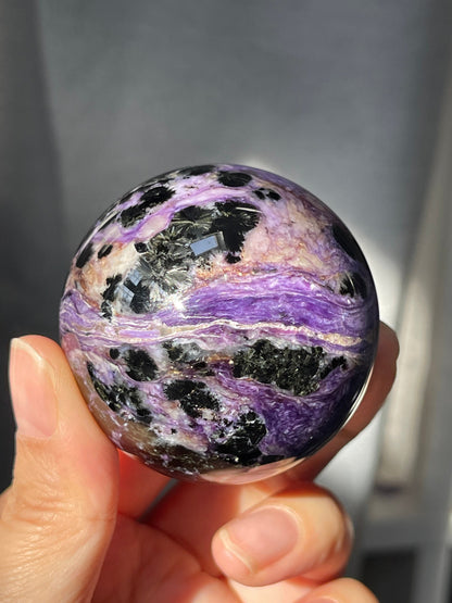 Charoite Sphere