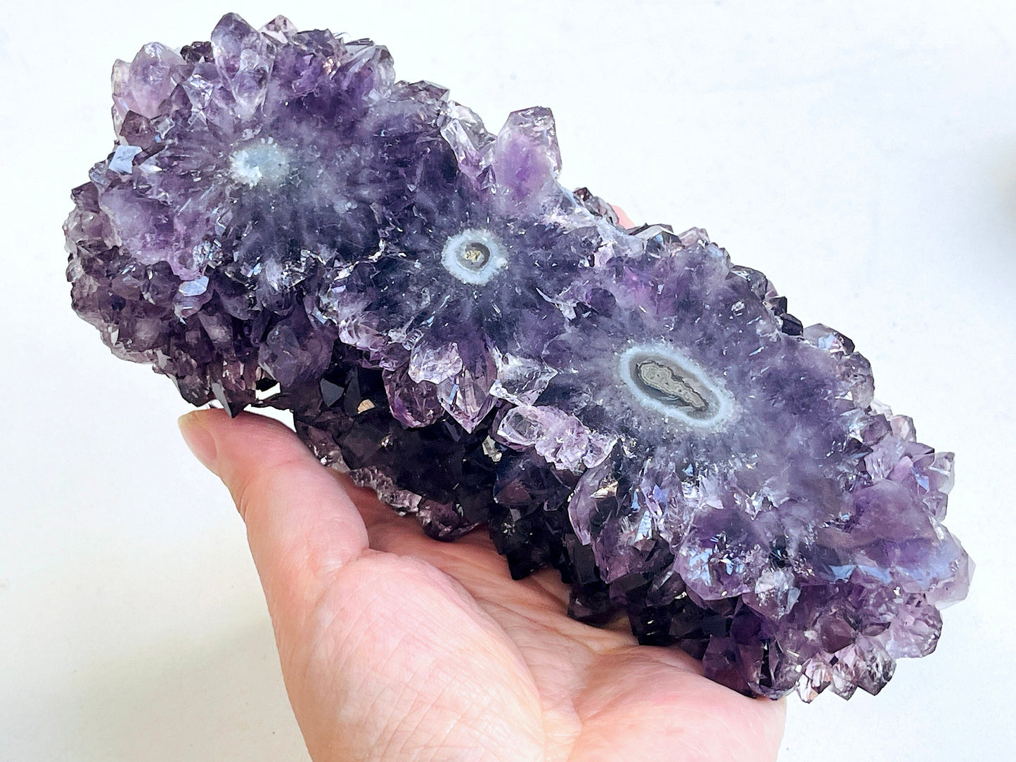 Extraordinary Amethyst Stalactite Rosette