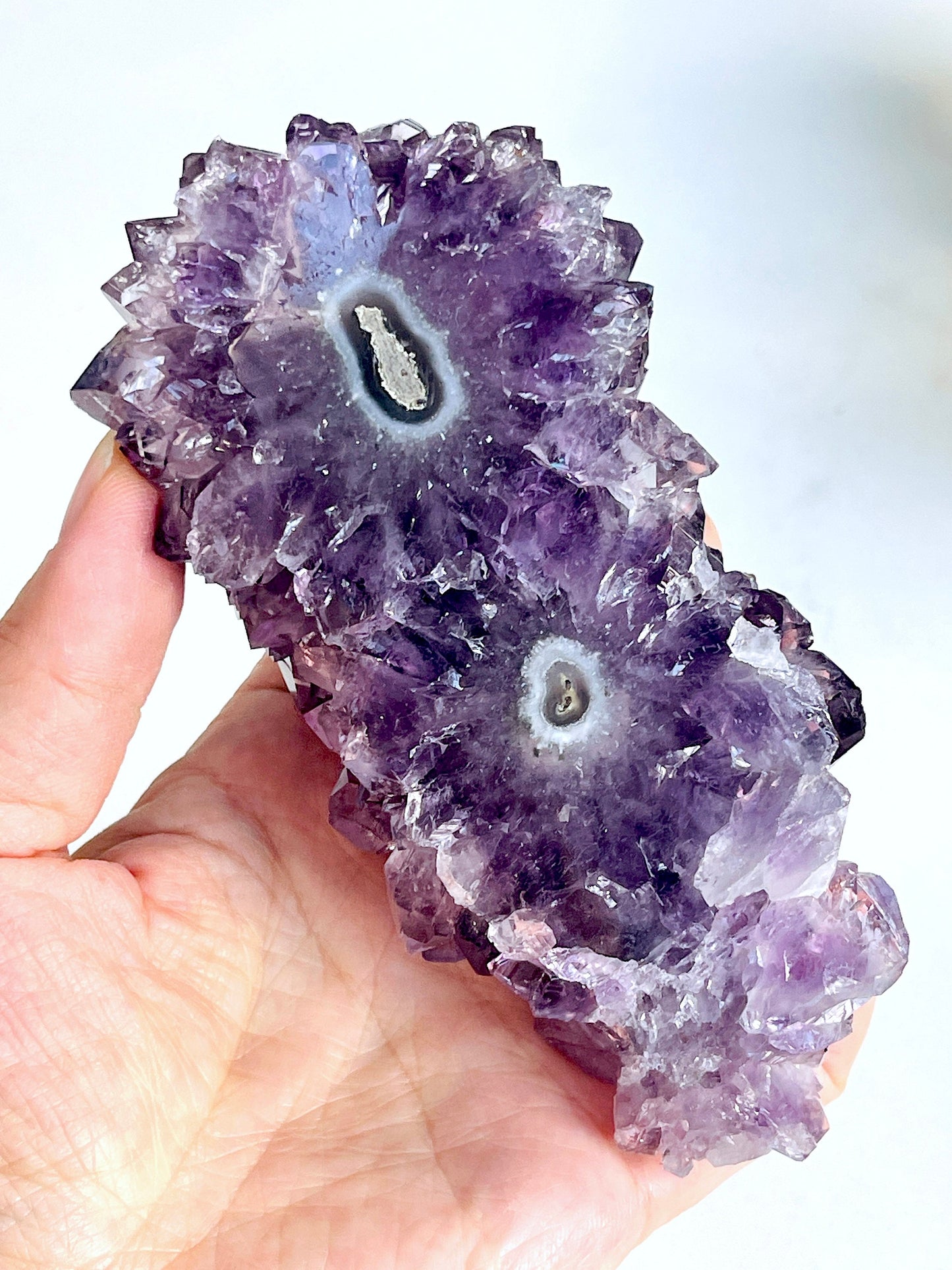 Extraordinary Amethyst Stalactite Rosette