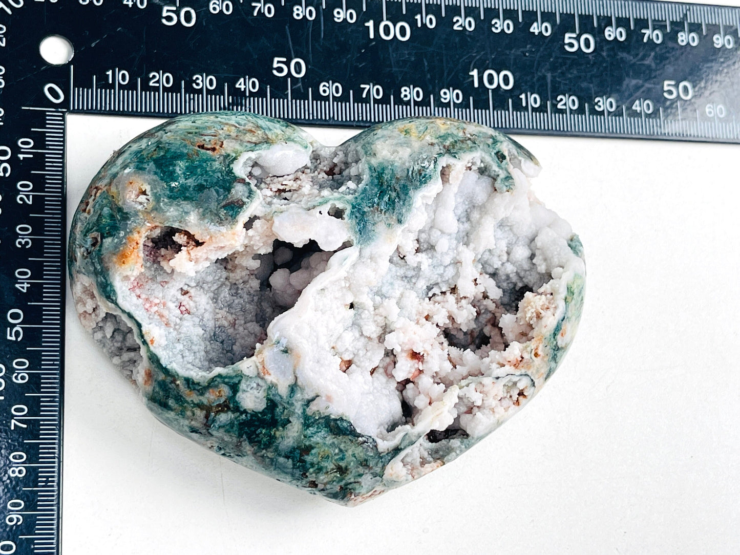 Unique Jasper Druzy Heart,Crystal Heart, Crystal Gift, Healing Crystal, Home Decor