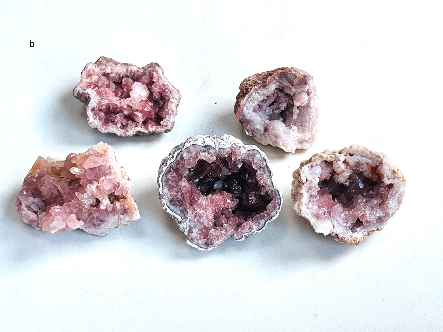 Pink Amethyst Geode, small 40-45mm Pink Amethyst Geode from Argentina, Raw Pink Amethyst Crystal, Pink Amethyst,One Piece, You Choose