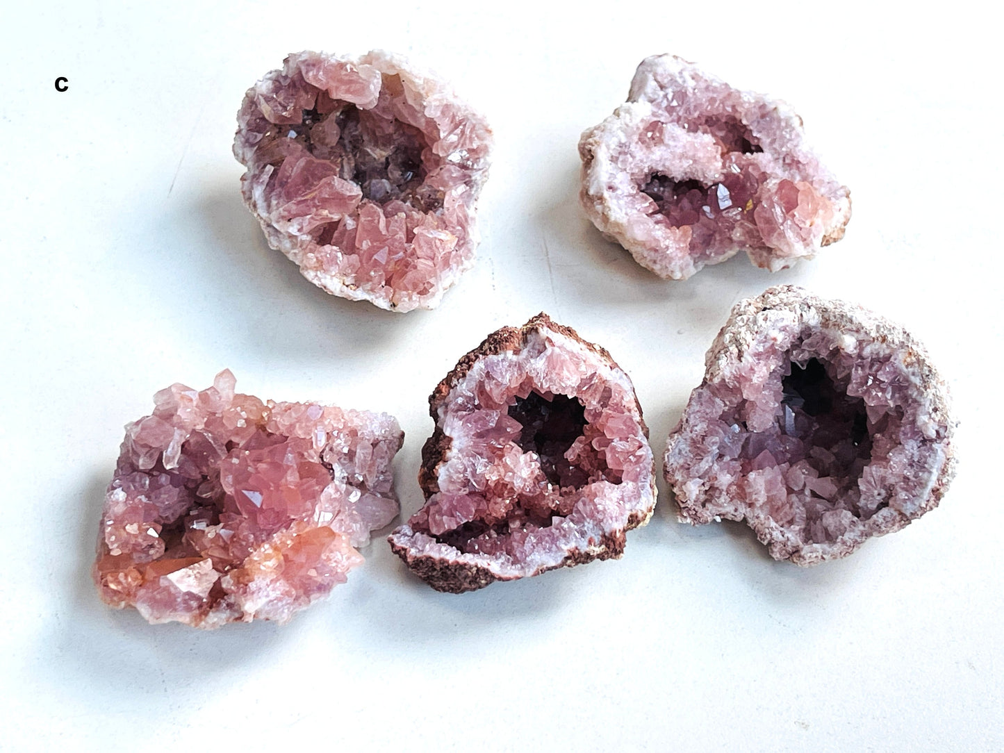 Pink Amethyst Geode, small 40-45mm Pink Amethyst Geode from Argentina, Raw Pink Amethyst Crystal, Pink Amethyst,One Piece, You Choose