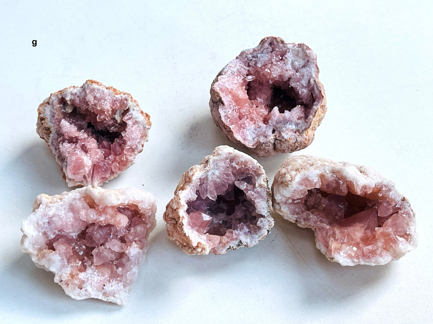 Pink Amethyst Geode, small 40-45mm Pink Amethyst Geode from Argentina, Raw Pink Amethyst Crystal, Pink Amethyst,One Piece, You Choose