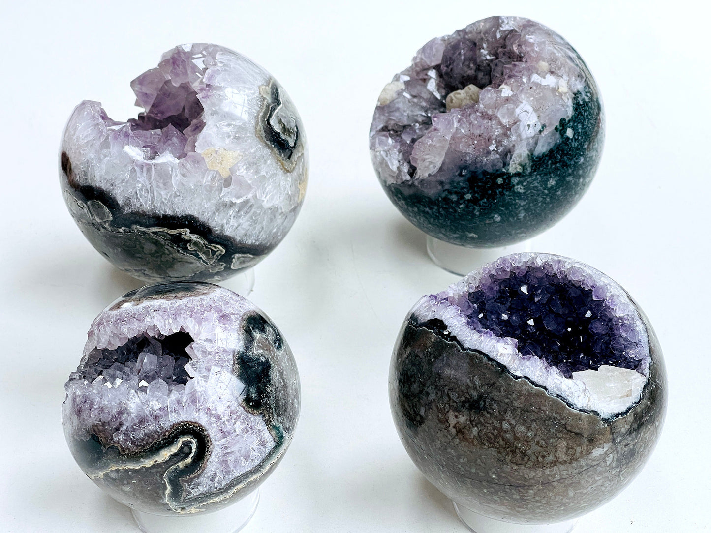 Amethyst Druzy Sphere