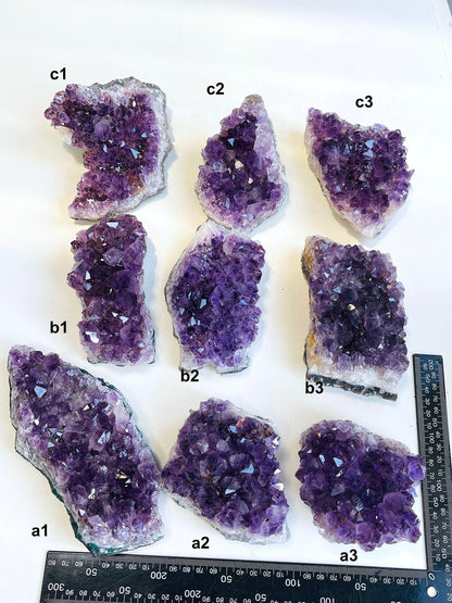 Amethyst Cluster, Extra Quality Large Amethyst Cluster Druzy, Raw Amethyst Druzy Cluster , Crystal Gift, Crystal for Anxiety