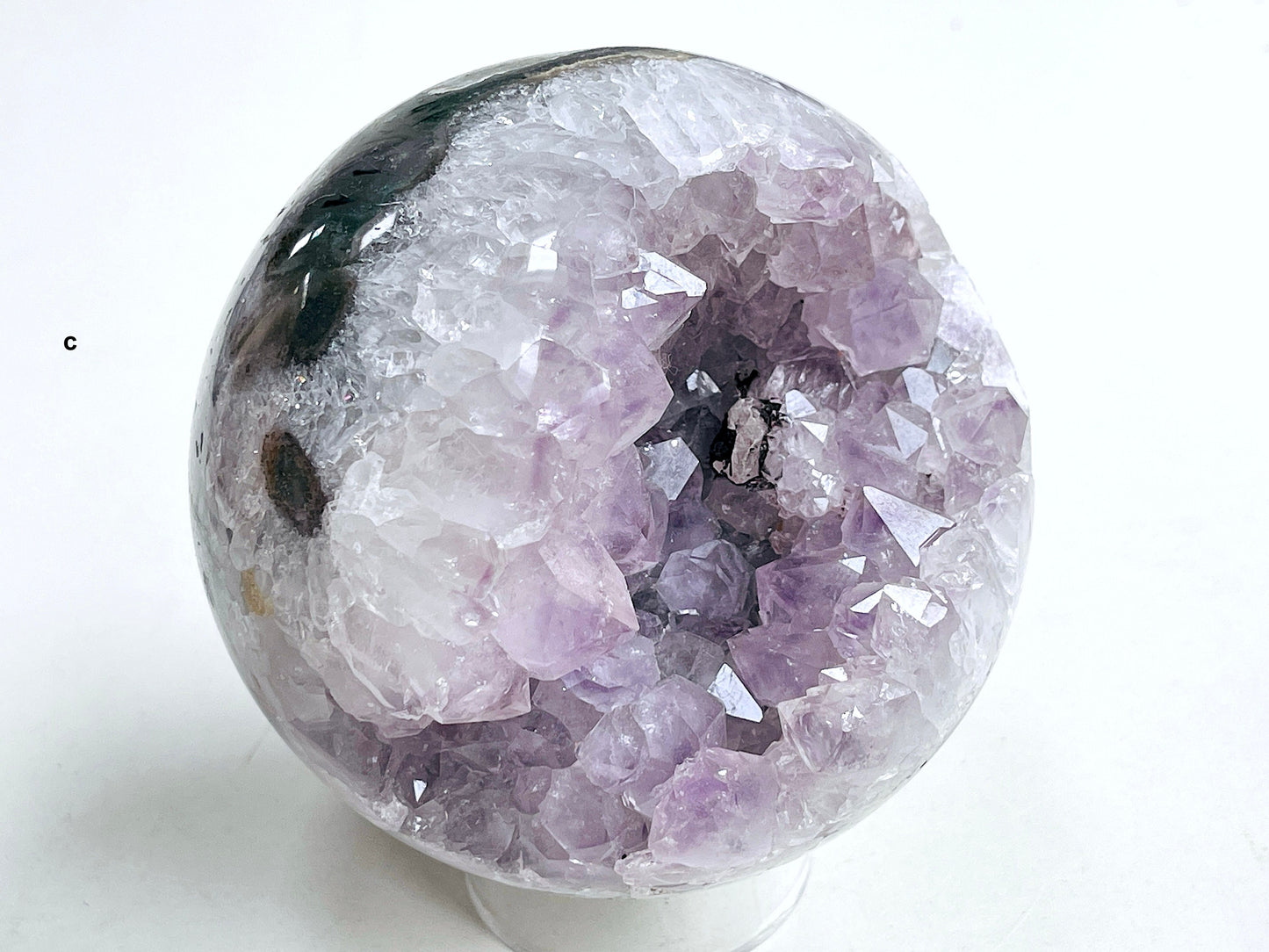 Amethyst Druzy Sphere