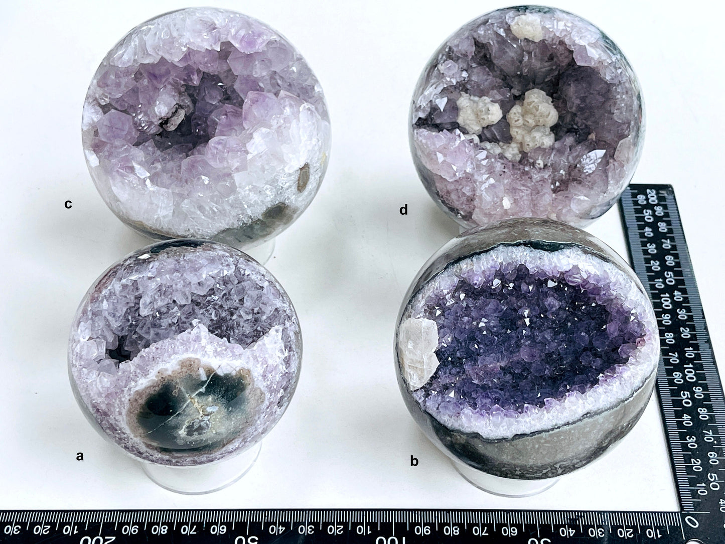 Amethyst Druzy Sphere