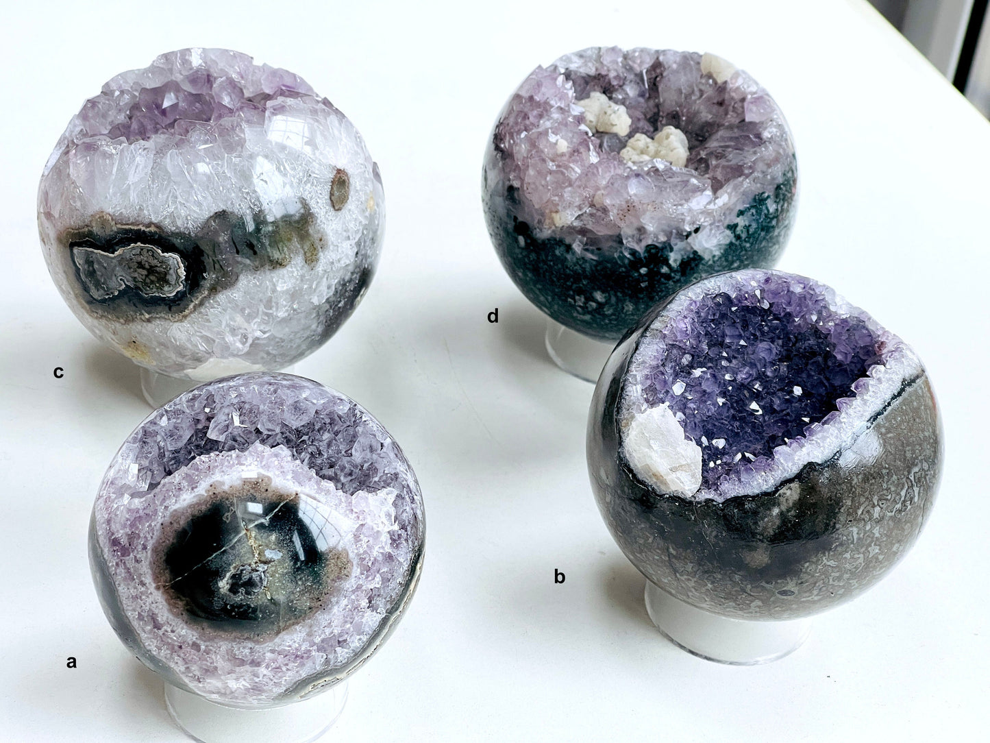 Amethyst Druzy Sphere