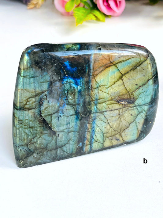 Labradorite Freeform,  Flashy labradorite Self Standing Freeform, Polished labradorite,