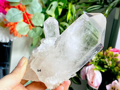 Large Brazilian high quality clear quartz cluster-c