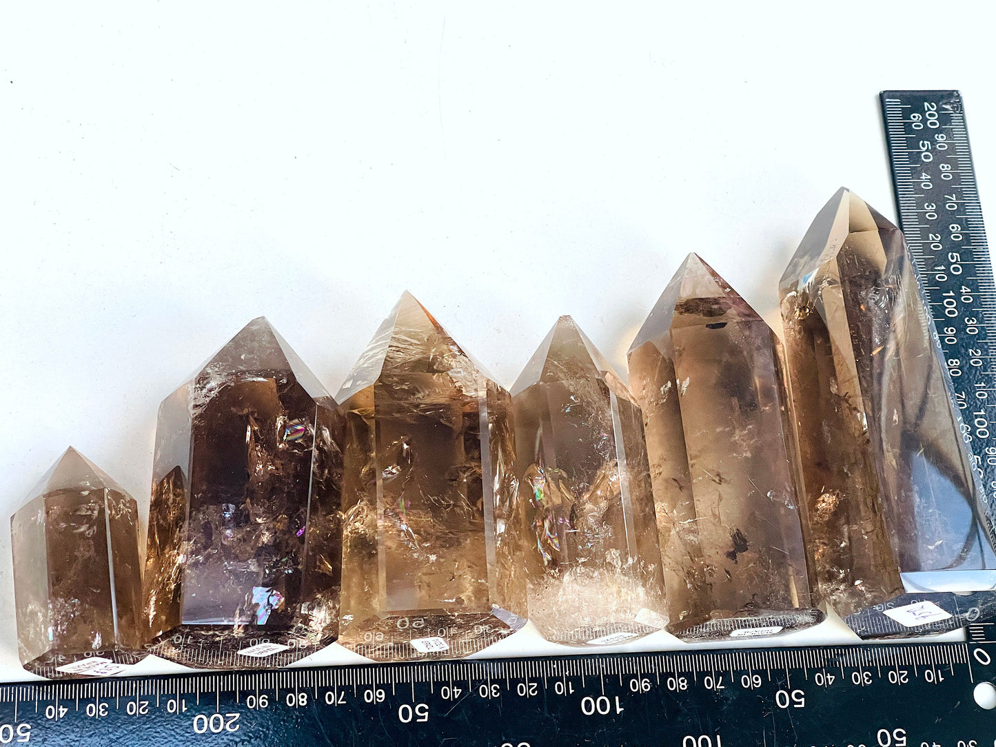 Super Extra Quality Natural Smoky Quartz Point, Brazilian Smoky Quartz Tower,  Crystal for Grounding, Crystal Gift, Home Decor