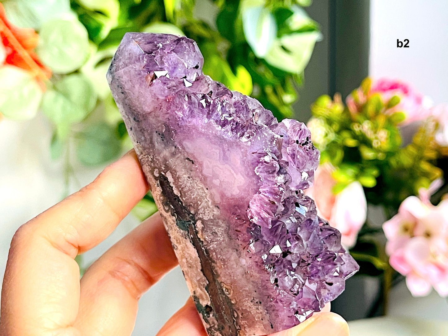 Super Extra Quality Druzy Amethyst Points-4