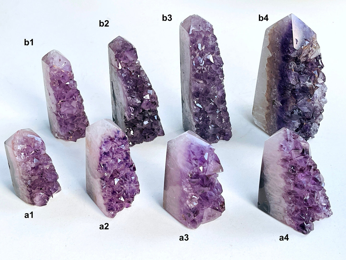 Super Extra Quality Druzy Amethyst Points-4