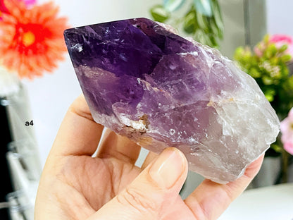 Large Amethyst Top Polished Points