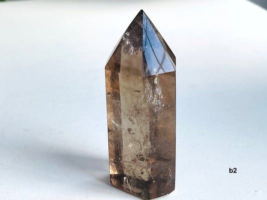 Super Extra Quality Natural Smoky Quartz Point, Brazilian Smoky Quartz Tower,  Crystal for Grounding, Crystal Gift, Home Decor