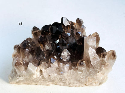 Smoky Quartz Cluster, Super Extra Quality Natural Brazilian Smoky Quartz, Clearing Crystals, Protection, Mediation, Chakra, Altar Crystals