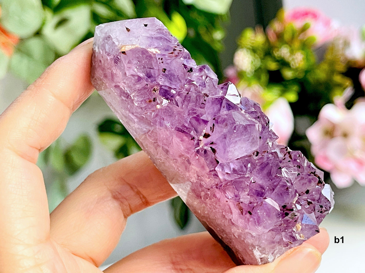 Super Extra Quality Druzy Amethyst Points-4