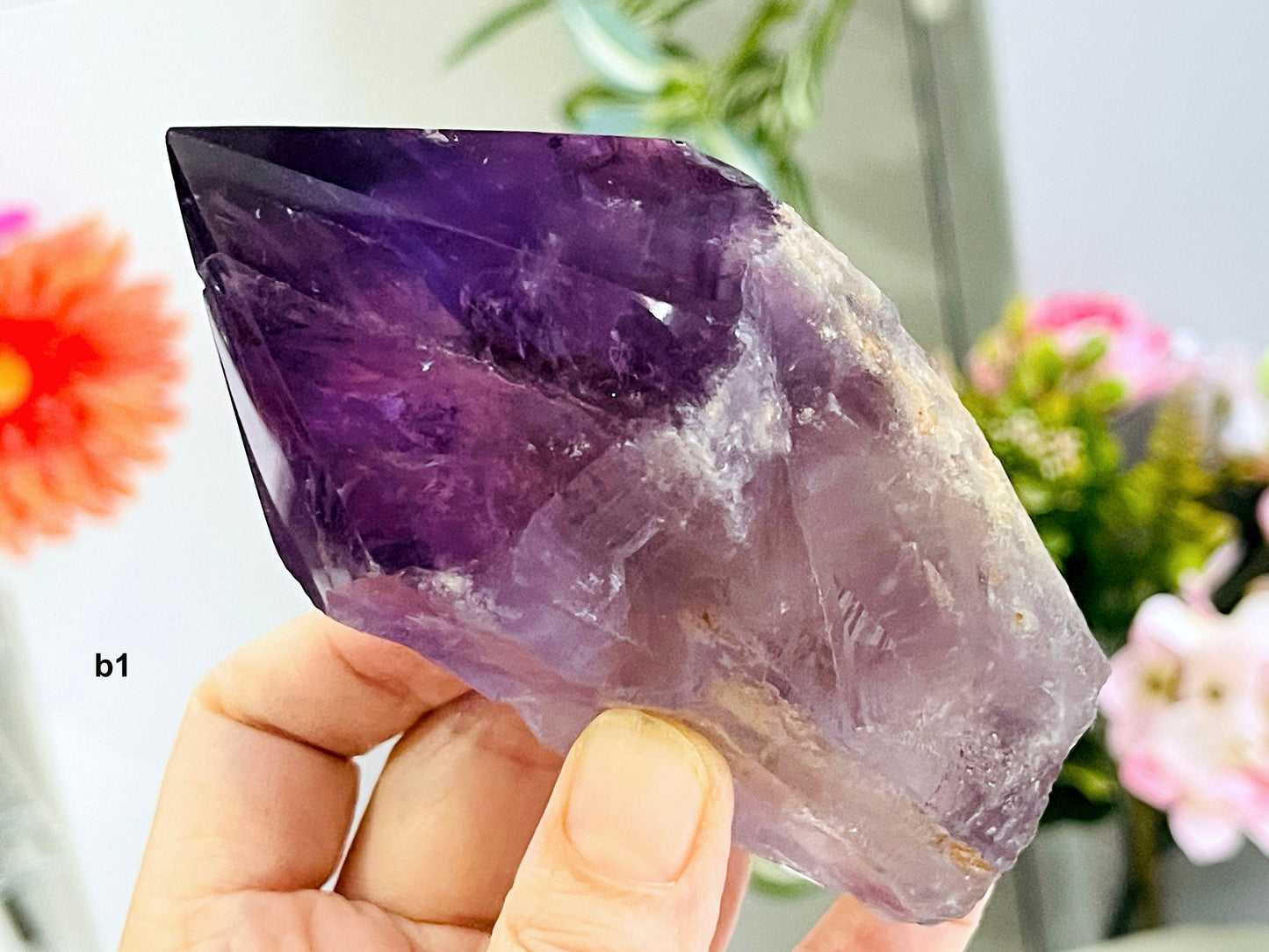 Large Amethyst Top Polished Points