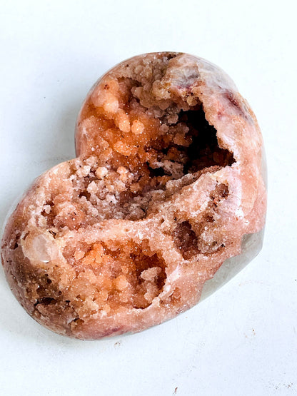 Pink Amethyst Heart, Super Extra Quality Pink Amethyst Druzy Heart,  Crystal Heart, Crystal Heart, Crystal Gift, Healing Crystal