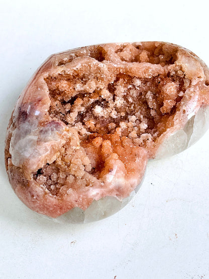 Pink Amethyst Heart, Super Extra Quality Pink Amethyst Druzy Heart,  Crystal Heart, Crystal Heart, Crystal Gift, Healing Crystal