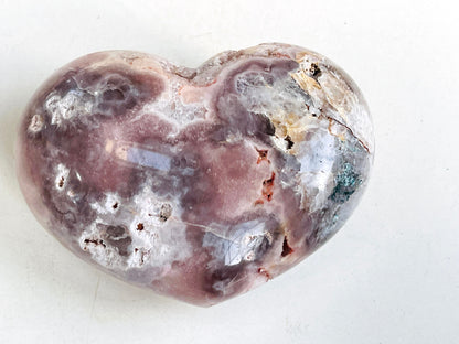 Pink Amethyst, Super Extra Quality Pink Amethyst Heart, Super Druzy Pink Amethyst, Crystal Heart, Crystal Gift, Healing Crystal