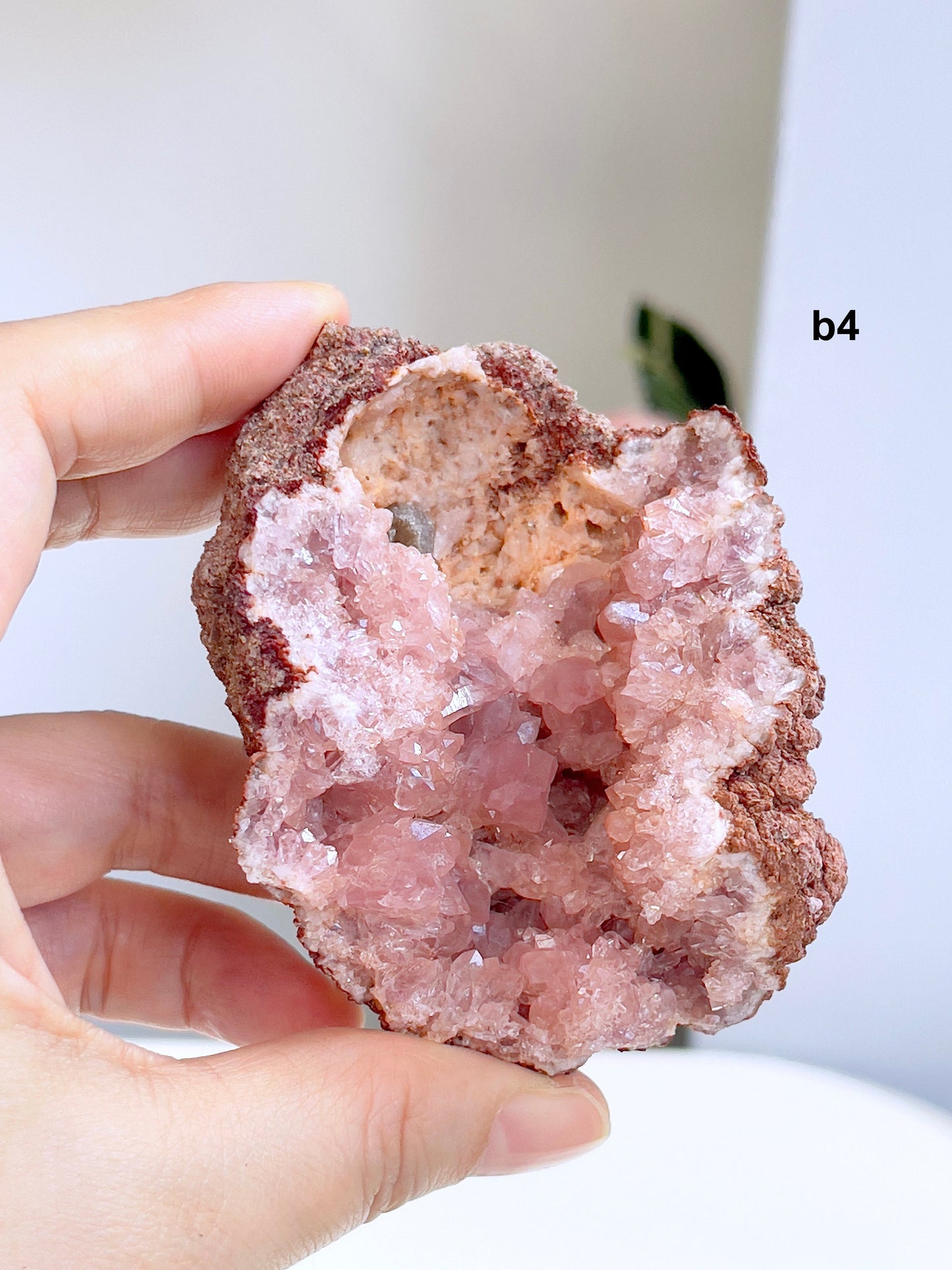 Large Pink Amethyst Geodes, Pink Amethyst, High Quality Pink Amethyst Geode from Argentina, One Piece B8-8