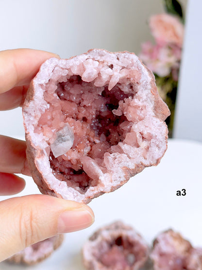 Large Pink Amethyst Geodes, Pink Amethyst, High Quality Pink Amethyst Geode from Argentina, One Piece B8-8