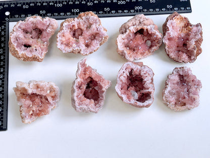 Large Pink Amethyst Geodes, Pink Amethyst, High Quality Pink Amethyst Geode from Argentina, One Piece B8-8