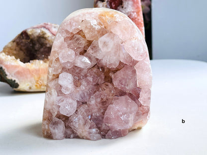 Pink Amethyst,  Pink Amethyst Freeform, Druzy Rough Pink Amethyst, Pink Amethyst Crystal,Crystal Gift, Home decor -2