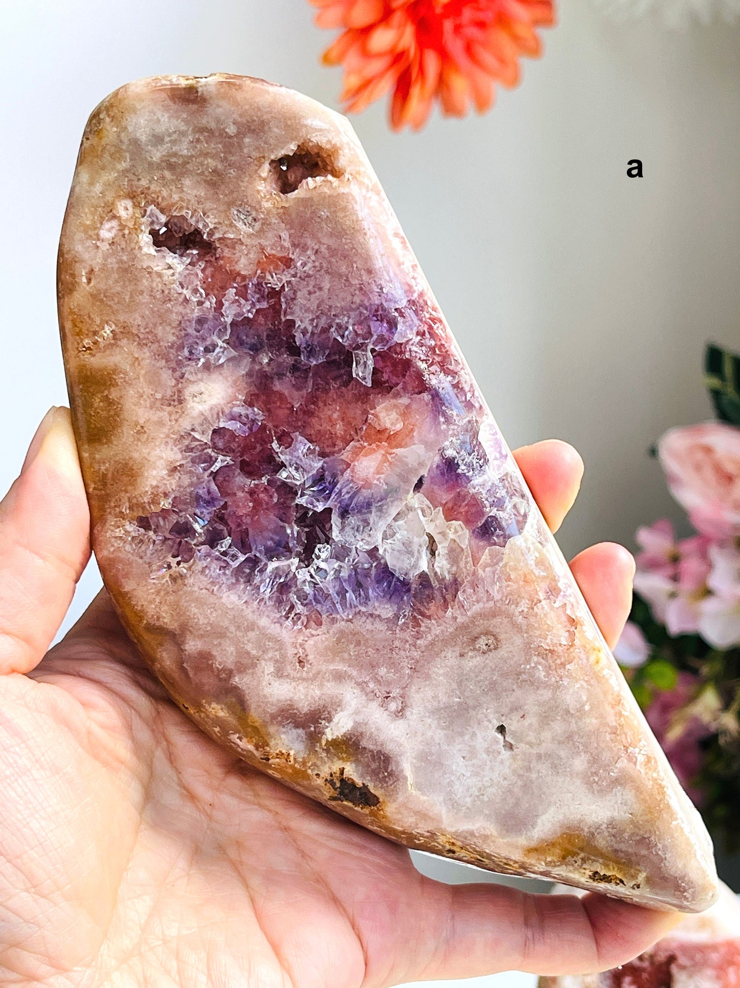 Pink Amethyst,  Pink Amethyst Freeform, Druzy Rough Pink Amethyst, Pink Amethyst Crystal,Crystal Gift, Home decor -2