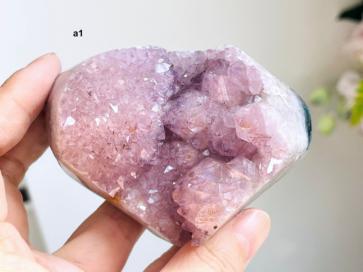 Pink Amethyst,  Pink Amethyst Freefrom, Druzy Rough Pink Amethyst, Pink Amethyst Crystal,Crystal Gift,Home decor