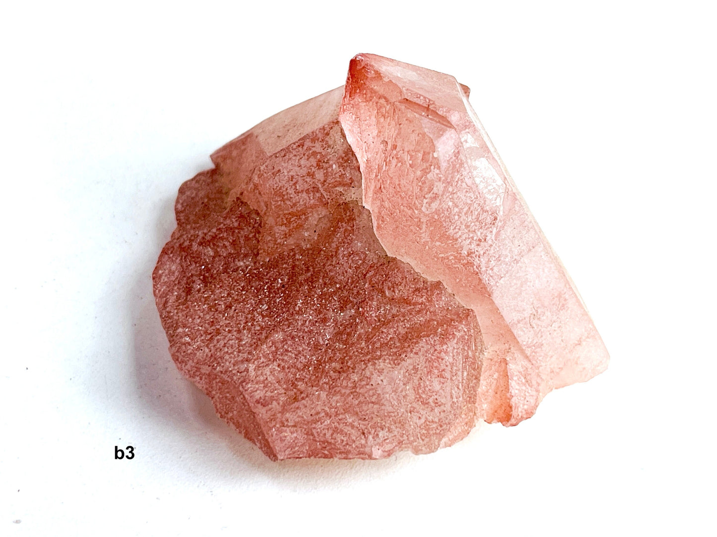 Pink Lemurian Quartz , (Scarlet Temple) Lemurian Quartz, Natural Pink Lemurian Quartz Seeds, Crystal Gifts, Raw Crystals,