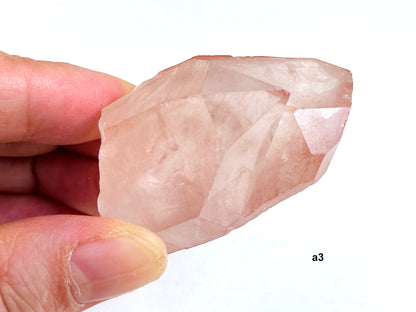 Pink Lemurian Quartz , (Scarlet Temple) Lemurian Quartz, Natural Pink Lemurian Quartz Seeds, Crystal Gifts, Raw Crystals,