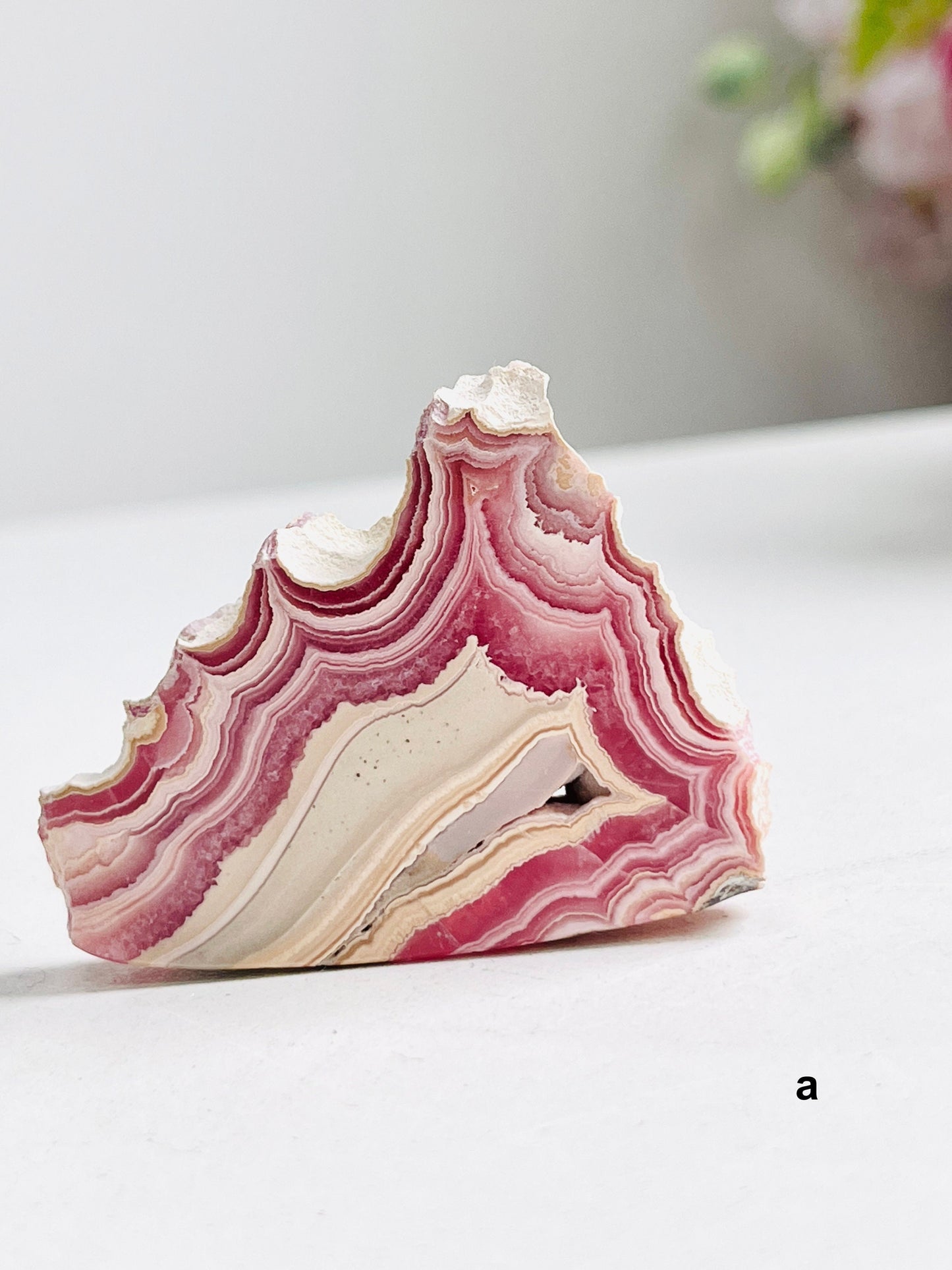 Extraordinary Rhodochrosite slab collector's piece