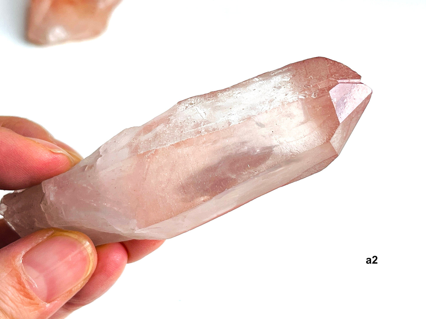 Pink Lemurian Quartz , (Scarlet Temple) Lemurian Quartz, Natural Pink Lemurian Quartz Seeds, Crystal Gifts, Raw Crystals,