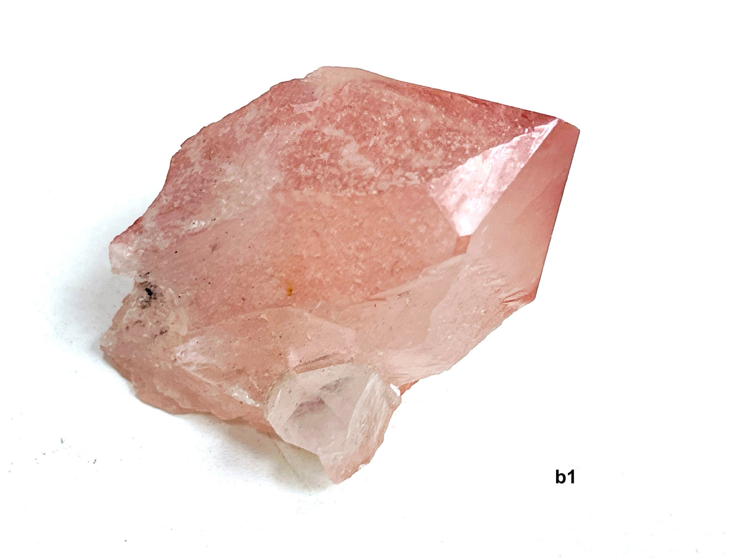 Pink Lemurian Quartz , (Scarlet Temple) Lemurian Quartz, Natural Pink Lemurian Quartz Seeds, Crystal Gifts, Raw Crystals -2