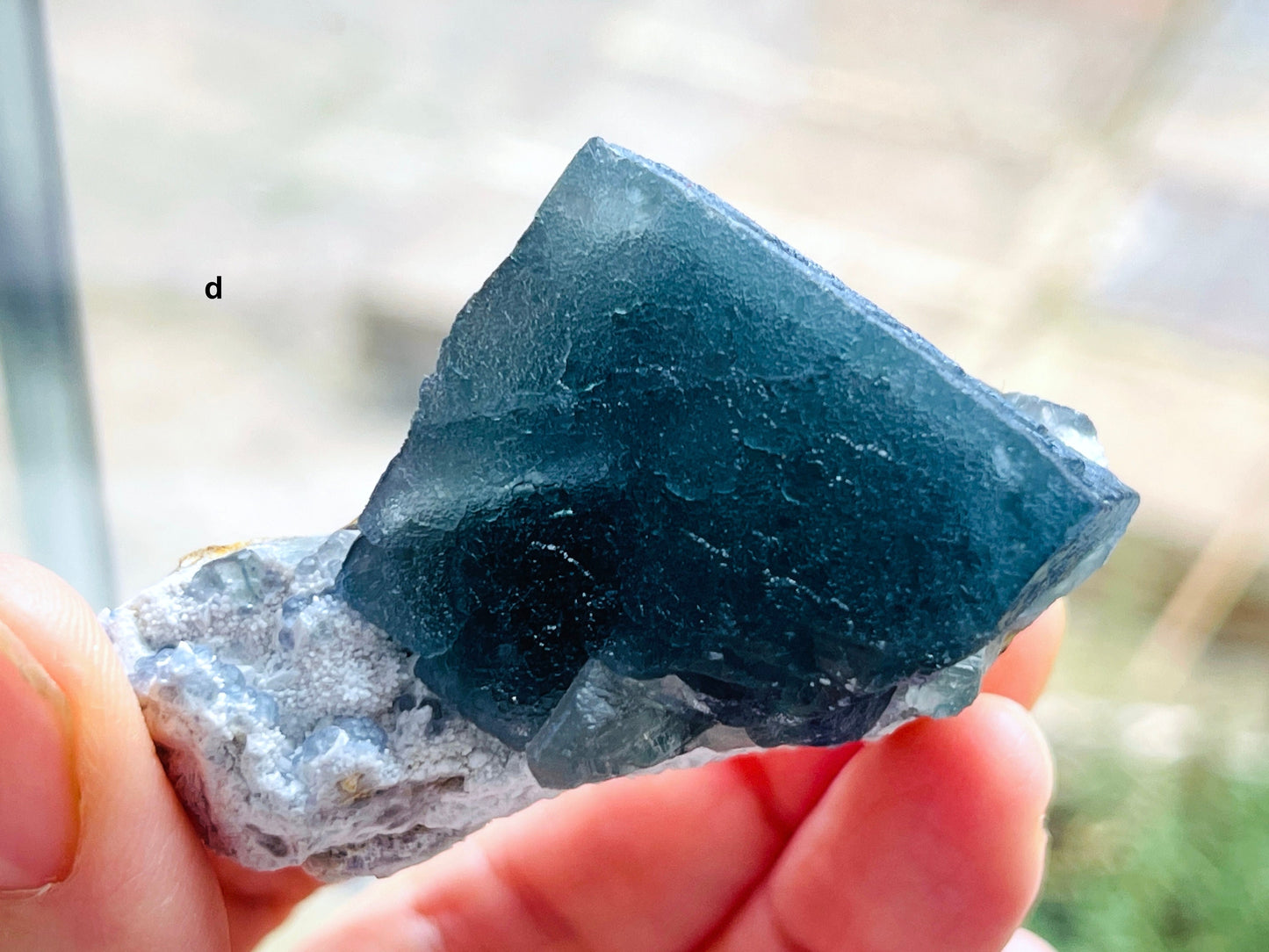 New Find Fluorite Specimen, Morandi- Green / Blue Fluorite on white Quartz from Inner Mongolia China, Chinese Fluorite