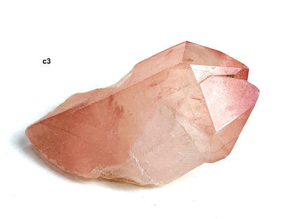 Pink Lemurian Quartz , (Scarlet Temple) Lemurian Quartz, Natural Pink Lemurian Quartz Seeds, Crystal Gifts, Raw Crystals,