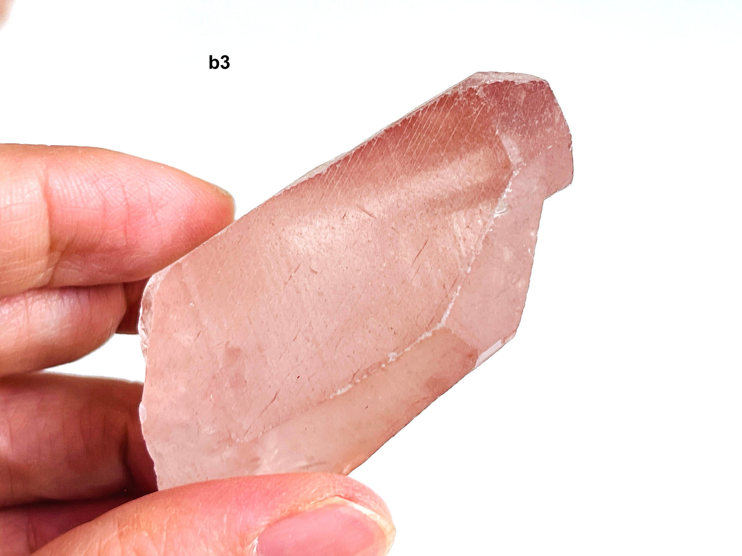 Pink Lemurian Quartz , (Scarlet Temple) Lemurian Quartz, Natural Pink Lemurian Quartz Seeds, Crystal Gifts, Raw Crystals,