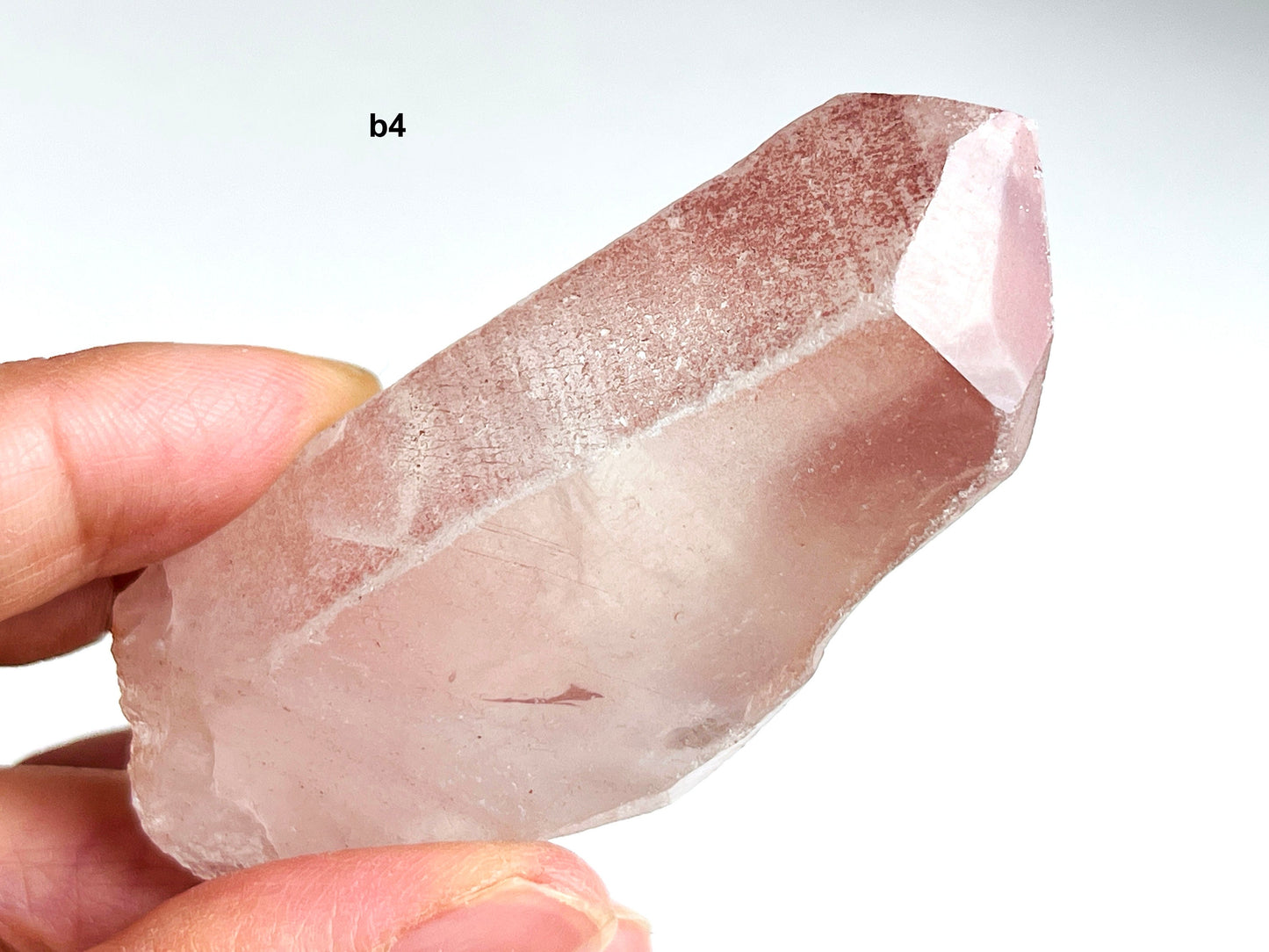 Pink Lemurian Quartz , (Scarlet Temple) Lemurian Quartz, Natural Pink Lemurian Quartz Seeds, Crystal Gifts, Raw Crystals,