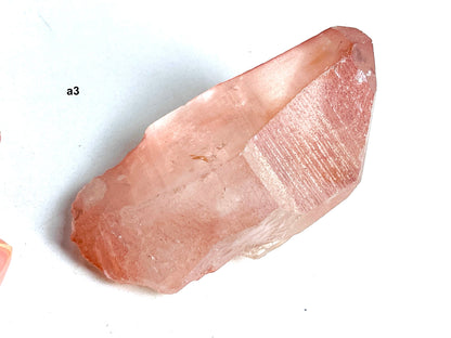 Pink Lemurian Quartz , (Scarlet Temple) Lemurian Quartz, Natural Pink Lemurian Quartz Seeds, Crystal Gifts, Raw Crystals,