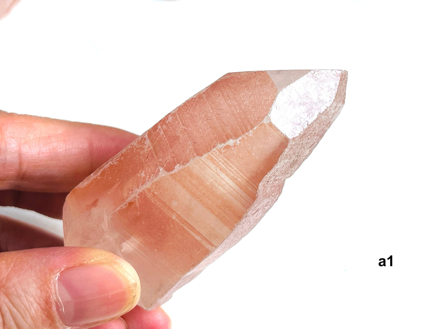 Pink Lemurian Quartz , (Scarlet Temple) Lemurian Quartz, Natural Pink Lemurian Quartz Seeds, Crystal Gifts, Raw Crystals,